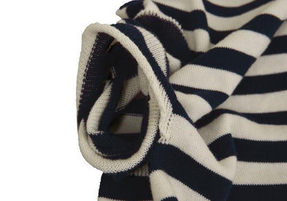 JUNYA WATANABE COMME des GARCONS Striped Navy White Knit Size S