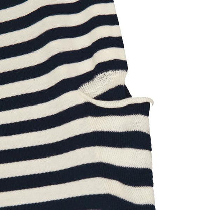JUNYA WATANABE COMME des GARCONS Striped Navy White Knit Size S