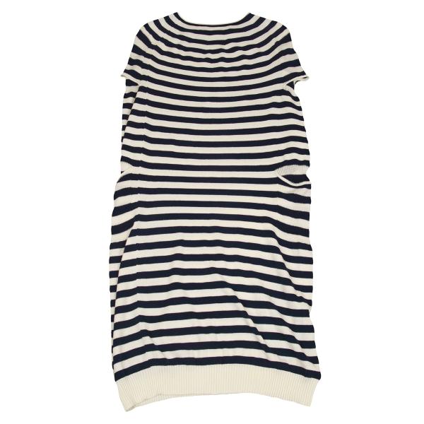 JUNYA WATANABE COMME des GARCONS Striped Navy White Knit Size S
