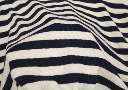JUNYA WATANABE COMME des GARCONS Striped Navy White Knit Size S
