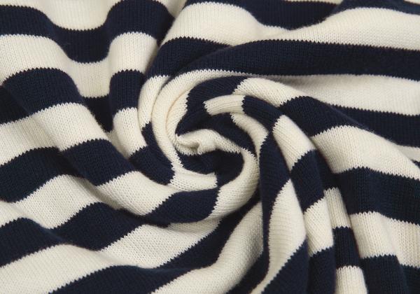 JUNYA WATANABE COMME des GARCONS Striped Navy White Knit Size S