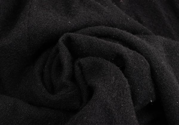 COMME des GARCONS Wool Felted Wide Shorts Black Size S