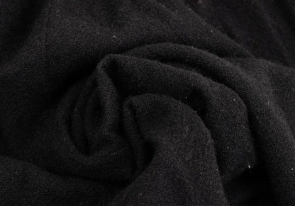 COMME des GARCONS Wool Felted Wide Shorts Black Size S