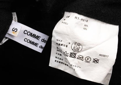 COMME des GARCONS Wool Felted Wide Shorts Black Size S