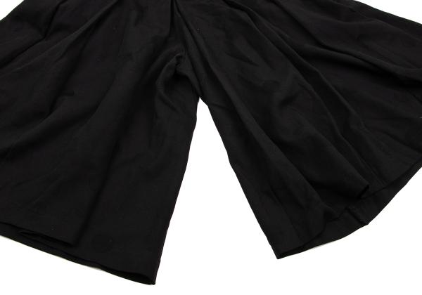 COMME des GARCONS Dot Jacquard Flare Pants Black Skirt Size S