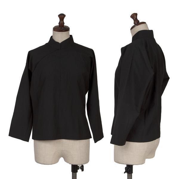 COMME des GARCONS Wool 3/4 Sleeve Jacket Black Size S