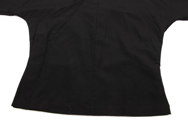 COMME des GARCONS Wool 3/4 Sleeve Jacket Black Size S