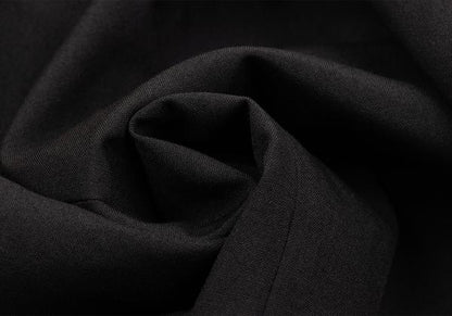 COMME des GARCONS Wool 3/4 Sleeve Jacket Black Size S