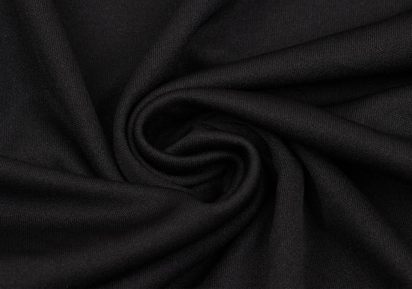 COMME des GARCONS Poly Frill Appliqué L/S Tee Black Size XS