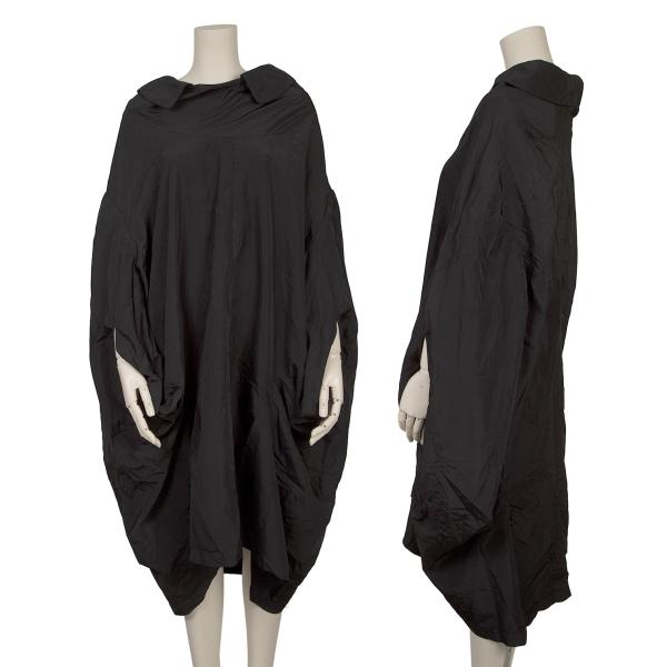 COMME des GARCONS Poly Side Hole Design Dress Black Size S