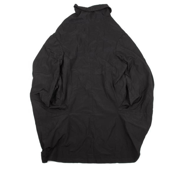 COMME des GARCONS Poly Side Hole Design Dress Black Size S