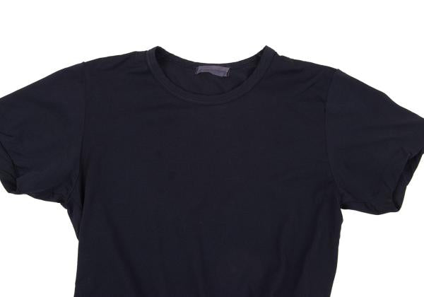 COMME des GARCONS Garment Dyed Fringe T-Shirt Navy Size M