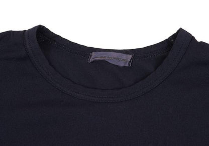 COMME des GARCONS Garment Dyed Fringe T-Shirt Navy Size M