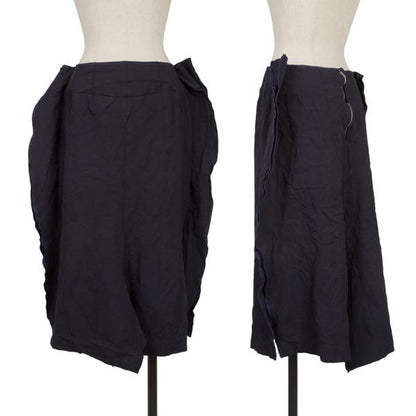 COMME des GARCONS Outseam Polyester Midi Skirt Size S