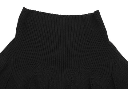 JUNYA WATANABE Rib Knit Wool Sweater Black Size S
