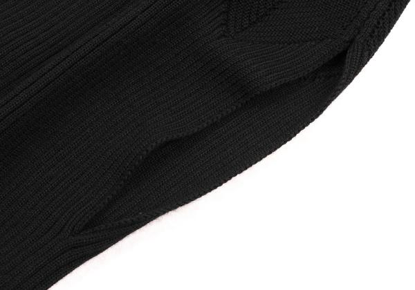 JUNYA WATANABE Rib Knit Wool Sweater Black Size S