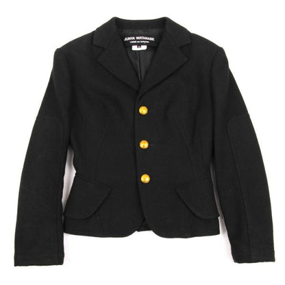 JUNYA WATANABE Wool Blend Metal Button Jacket Black Size XS