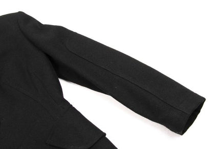 JUNYA WATANABE Wool Blend Metal Button Jacket Black Size XS
