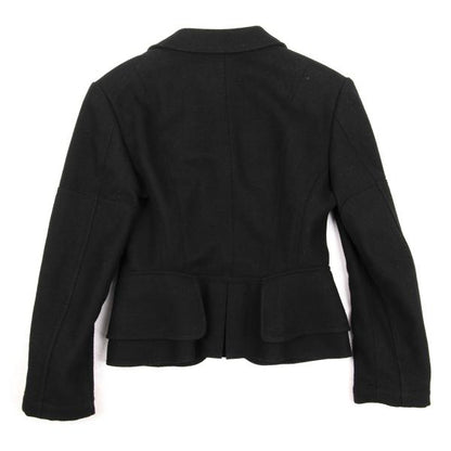 JUNYA WATANABE Wool Blend Metal Button Jacket Black Size XS