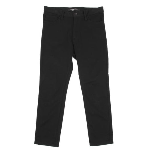 JUNYA WATANABE Cotton Nylon Stretch Pants Black Size XS