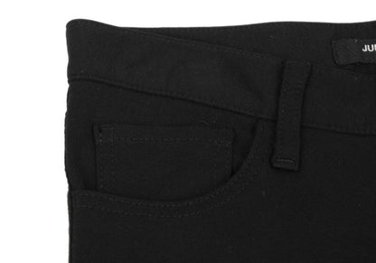 JUNYA WATANABE Cotton Nylon Stretch Pants Black Size XS