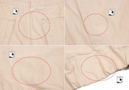 COMME des GARCONS Metal Button Patch Shorts Beige Size XS