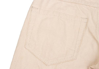 COMME des GARCONS Metal Button Patch Shorts Beige Size XS