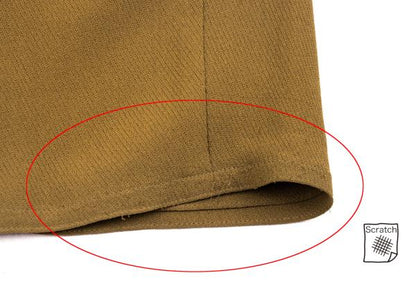 Salvatore Ferragamo Brown Silk Three-Tuck Pants Size 40