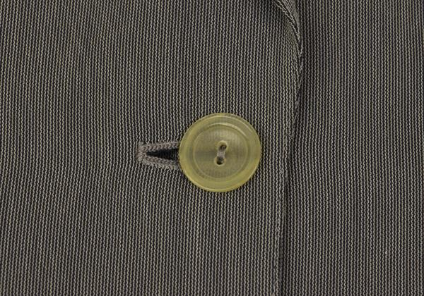 GIORGIO ARMANI Rayon 2-Button Jacket Gray Size 44