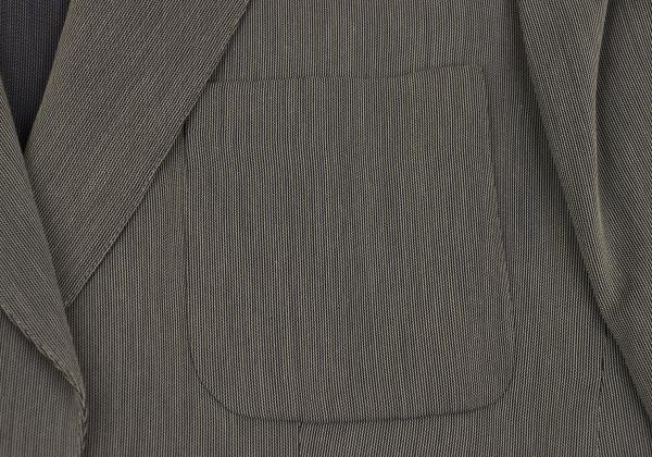 GIORGIO ARMANI Rayon 2-Button Jacket Gray Size 44