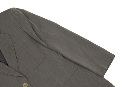 GIORGIO ARMANI Rayon 2-Button Jacket Gray Size 44