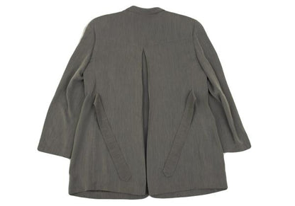 GIORGIO ARMANI Rayon 2-Button Jacket Gray Size 44