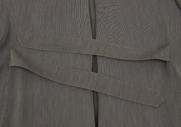 GIORGIO ARMANI Rayon 2-Button Jacket Gray Size 44