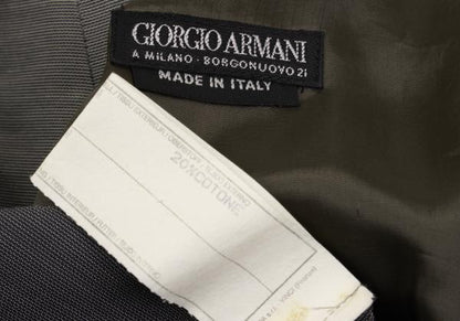 GIORGIO ARMANI Rayon 2-Button Jacket Gray Size 44