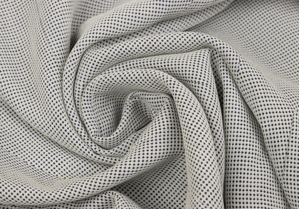 JIL SANDER Rayon Blend Double-Breasted Jacket Gray Size 38