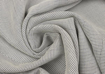 JIL SANDER Rayon Blend Double-Breasted Jacket Gray Size 38