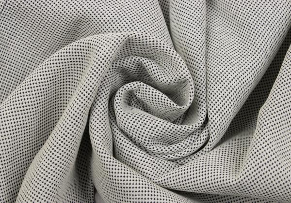 JIL SANDER Rayon Wool Blend A-Line Skirt Light Gray Size 38