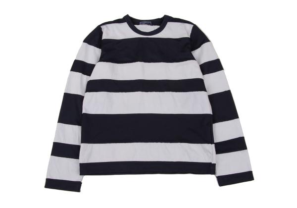 COMME des GARCONS Garment Dyed Pique Panel Blue Navy Size M