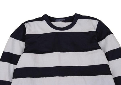 COMME des GARCONS Garment Dyed Pique Panel Blue Navy Size M