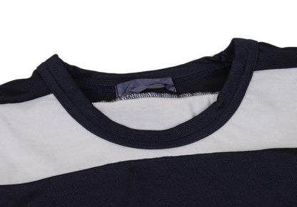 COMME des GARCONS Garment Dyed Pique Panel Blue Navy Size M