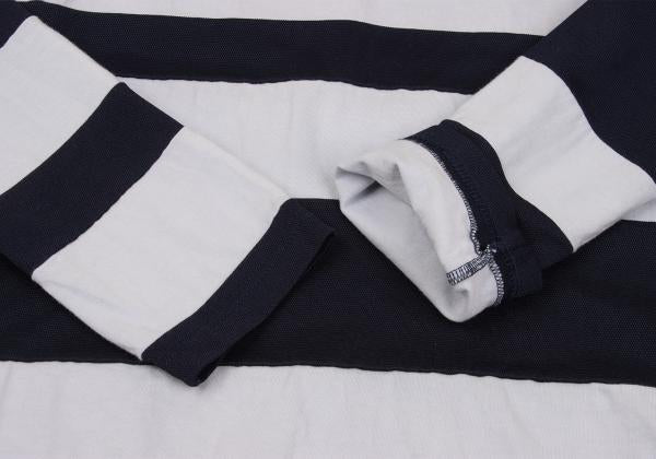 COMME des GARCONS Garment Dyed Pique Panel Blue Navy Size M