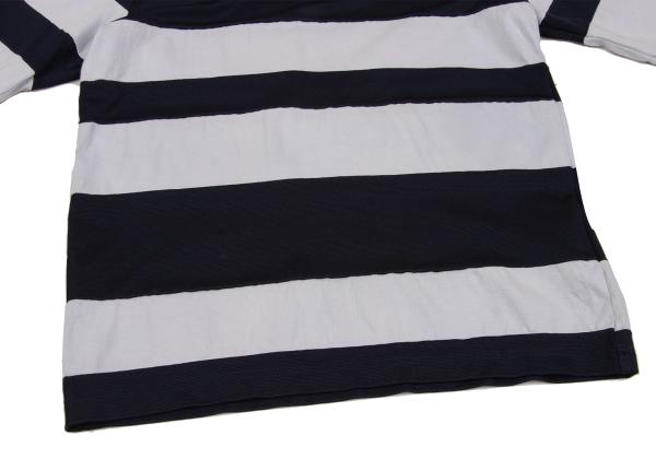 COMME des GARCONS Garment Dyed Pique Panel Blue Navy Size M