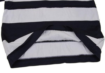 COMME des GARCONS Garment Dyed Pique Panel Blue Navy Size M