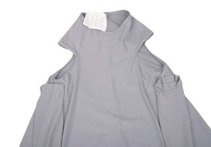 COMME des GARCONS Hand Motif Polyester Dress Gray Size S