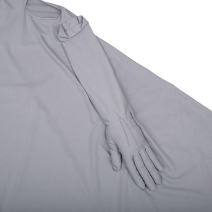 COMME des GARCONS Hand Motif Polyester Dress Gray Size S