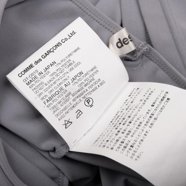 COMME des GARCONS Hand Motif Polyester Dress Gray Size S