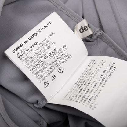 COMME des GARCONS Hand Motif Polyester Dress Gray Size S