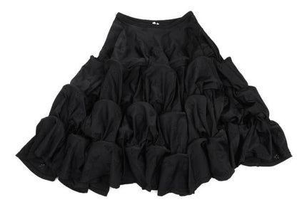 COMME des GARCONS Stretch Lace Wire Skirt Black Size S