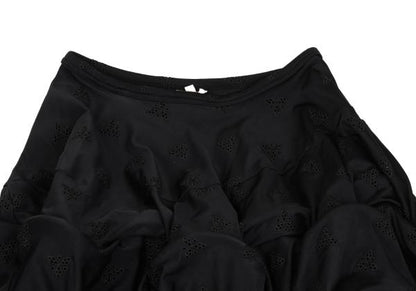 COMME des GARCONS Stretch Lace Wire Skirt Black Size S