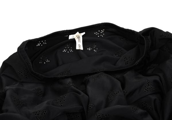 COMME des GARCONS Stretch Lace Wire Skirt Black Size S